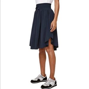Lululemon Everyday Navy Skirt